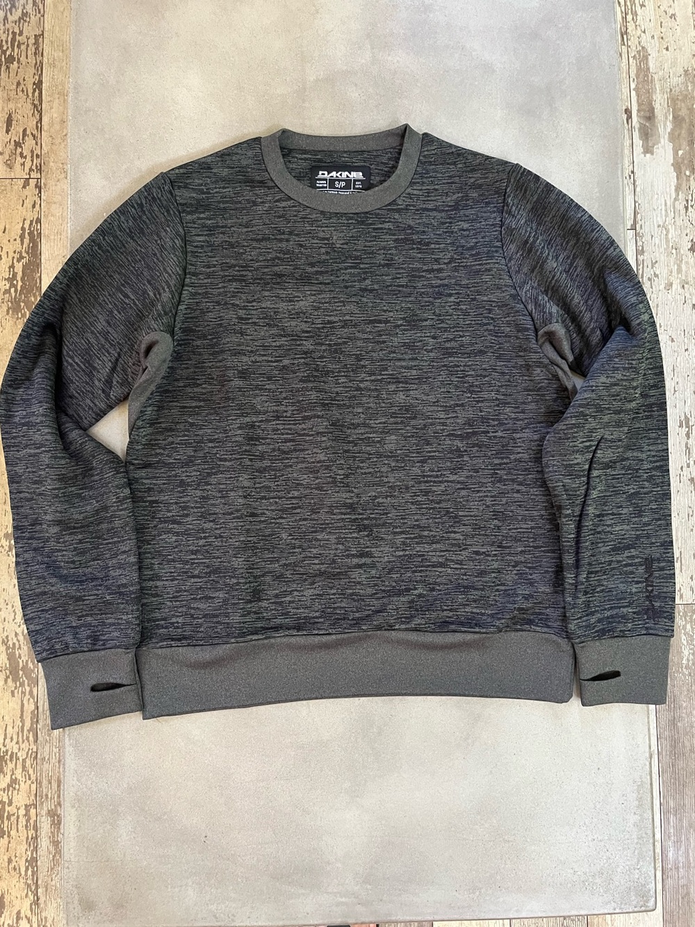 Dakine Liberator Lightweight Crewneck Pull Over Sweatshirt Men’s Small Gray New